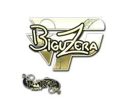 Sticker | biguzera (Gold) | Paris 2023 - $ 1.23