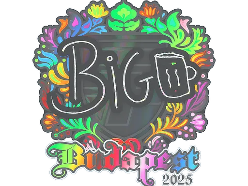 Sticker | biguzera (Holo) | Budapest 2025 - $ 0.67
