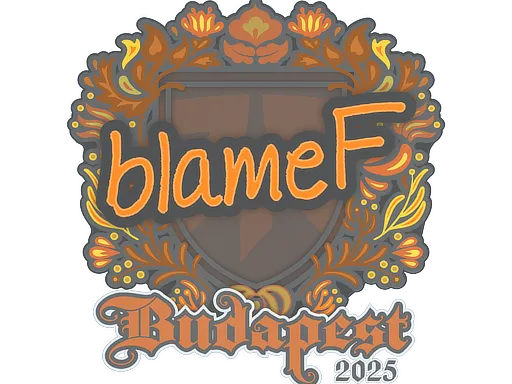 Sticker | blameF | Budapest 2025 - $ 0.03