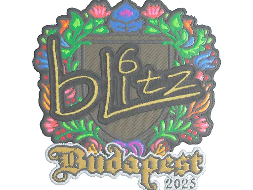 Sticker | bLitz (Embroidered) | Budapest 2025 - $ 0.03