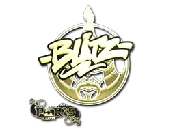 Sticker | bLitz (Gold) | Paris 2023 - $ 1.22