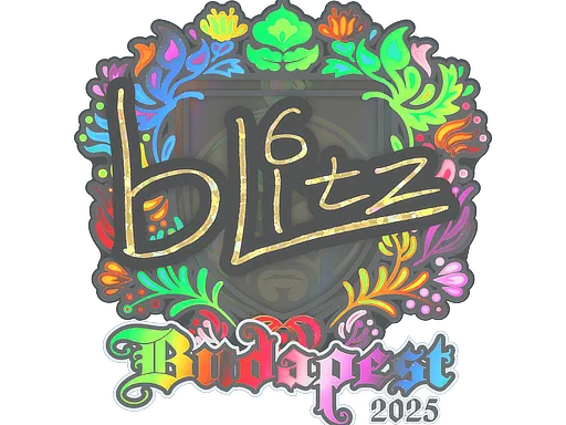Sticker | bLitz (Holo) | Budapest 2025 - $ 0.28