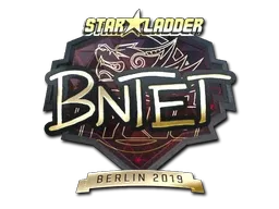 Sticker | BnTeT (Gold) | Berlin 2019 - $ 15.07