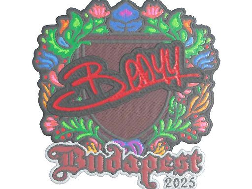 Sticker | bodyy (Embroidered) | Budapest 2025 - $ 0.04