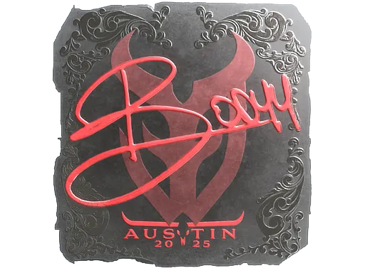 Sticker | bodyy (Foil) | Austin 2025 - $ 0.07