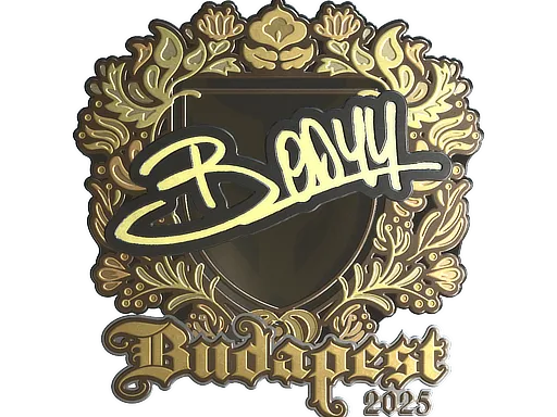 Sticker | bodyy (Gold) | Budapest 2025 - $ 2.31