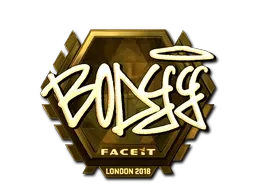 Sticker | bodyy (Gold) | London 2018 - $ 214.83