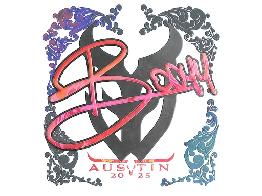 Sticker | bodyy (Holo) | Austin 2025 - $ 0.46