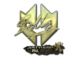 Sticker | boltz (Gold) | Antwerp 2022 - $ 4.30