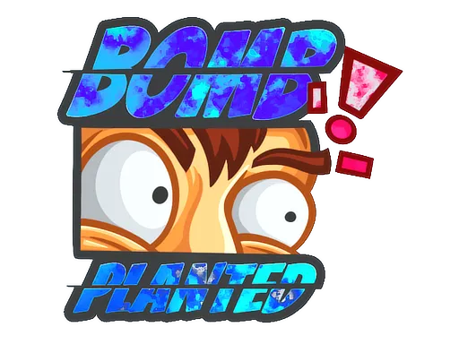 Sticker | Bomb Planted (Holo) - $ 0.35