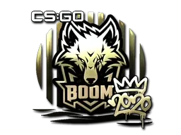 Sticker | Boom (Gold) | 2020 RMR - $ 2.04