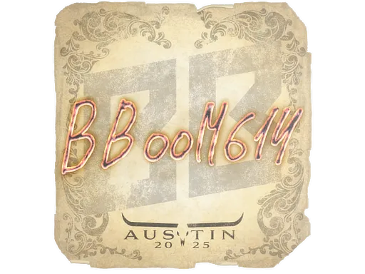 Sticker | Boombl4 | Austin 2025 - $ 0.04