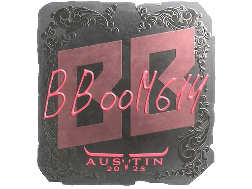 Sticker | Boombl4 (Foil) | Austin 2025 - $ 0.00