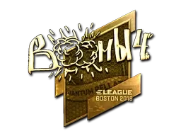Sticker | Boombl4 (Gold) | Boston 2018 - $ 352.57
