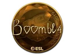 Sticker | Boombl4 (Gold) | Katowice 2019 - $ 84.87