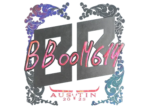Sticker | Boombl4 (Holo) | Austin 2025 - $ 0.56