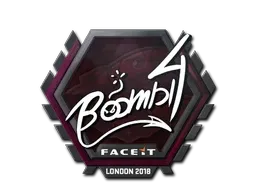 Sticker | Boombl4 | London 2018 - $ 0.48