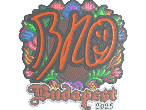 Sticker | br0 (Embroidered) | Budapest 2025 - $ 0.04