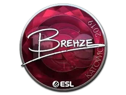 Sticker | Brehze (Foil) | Katowice 2019 - $ 4.86