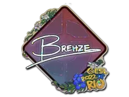 Sticker | Brehze (Glitter) | Rio 2022 - $ 0.10