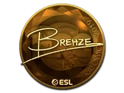 Sticker | Brehze (Gold) | Katowice 2019 - $ 46.66