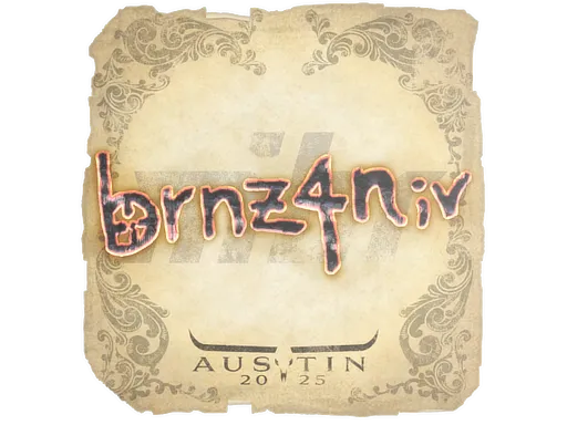 Sticker | brnz4n | Austin 2025 - $ 0.03