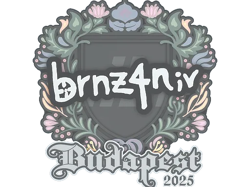 Sticker | brnz4n | Budapest 2025 - $ 0.03