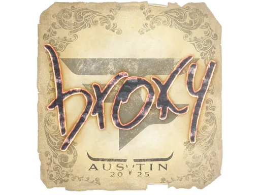 Sticker | broky | Austin 2025 - $ 0.04