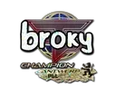 Sticker | broky (Glitter - $ 0.00