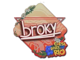 Sticker | broky | Rio 2022 - $ 0.05
