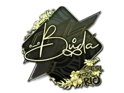 Sticker | BUDA (Gold) | Rio 2022 - $ 3.92