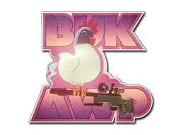 Sticker | BukAWP - $ 0.71