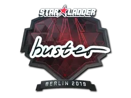 Sticker | buster (Foil) | Berlin 2019 - $ 0.50