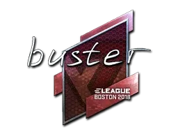 Sticker | buster (Foil) | Boston 2018 - $ 7.12