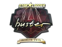 Sticker | buster (Gold) | Berlin 2019 - $ 6.99