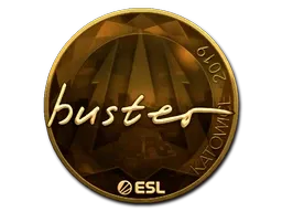 Sticker | buster (Gold) | Katowice 2019 - $ 37.19