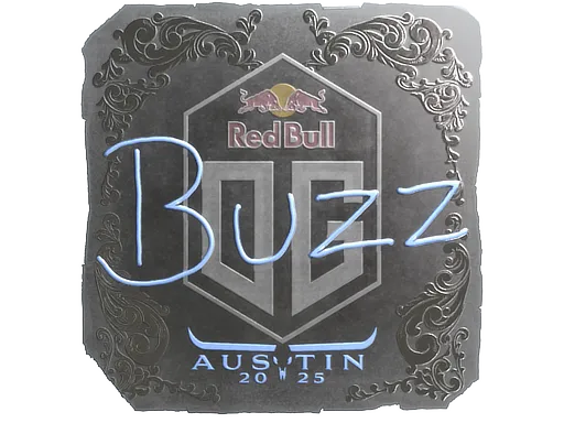 Sticker | Buzz (Foil) | Austin 2025 - $ 0.05
