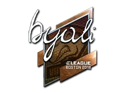 Sticker | byali (Foil) | Boston 2018 - $ 4.33