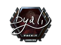 Sticker | byali (Foil) | London 2018 - $ 7.01