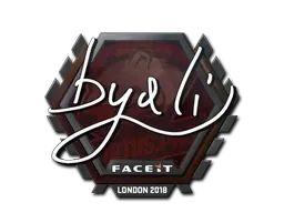 Sticker | byali | London 2018 - $ 1.53