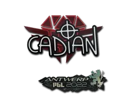 Sticker | cadiaN | Antwerp 2022 - $ 0.03