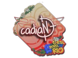 Sticker | cadiaN | Rio 2022 - $ 0.07
