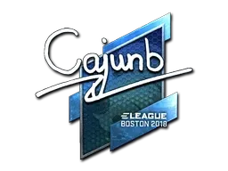 Sticker | cajunb (Foil) | Boston 2018 - $ 8.54