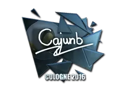 Sticker | cajunb (Foil) | Cologne 2016 - $ 36.33