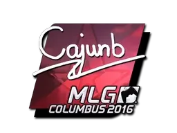 Sticker | cajunb (Foil) | MLG Columbus 2016 - $ 7.93