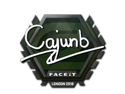 Sticker | cajunb | London 2018 - $ 0.58