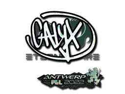 Sticker | Calyx (Glitter) | Antwerp 2022 - $ 0.05