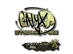 Sticker | Calyx (Gold) | Antwerp 2022 - $ 2.15