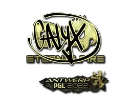 Sticker | Calyx (Gold) | Antwerp 2022 - $ 3.57