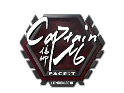 Sticker | captainMo | London 2018 - $ 3.99